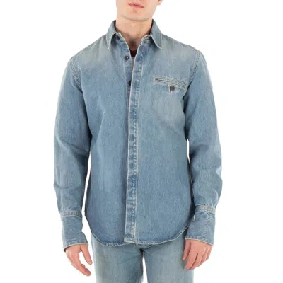 FERRAGAMO FERRAGAMO DENIM LONG SLEEVE SHIRT