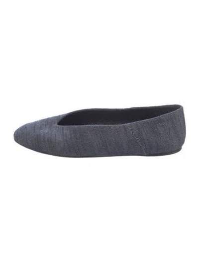 Pre-owned Ferragamo Denim Mules In Blue