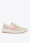 Ferragamo Multicolored Smooth Leather Sneaker For Women In Multicolor
