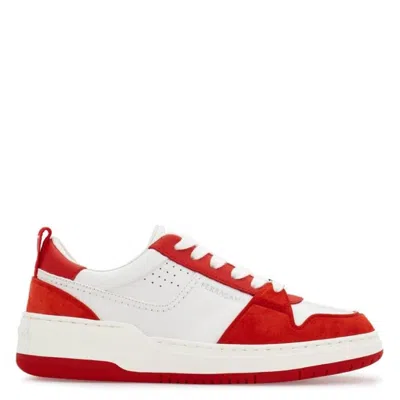 FERRAGAMO FERRAGAMO DENNIS PANELLED SKATE SNEAKERS
