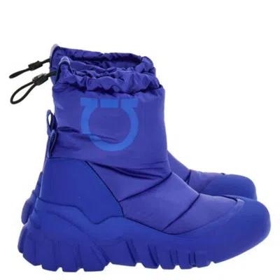 Ferragamo Deode Gancini Padded Ski Boots In Multi