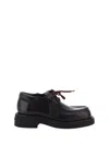 Ferragamo Lace Up Derby Shoes In Brown
