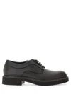 Ferragamo Derby Shoes With Ornamental Detailing