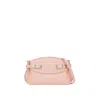 Ferragamo Desconstructed Cossbody Bag In Pink