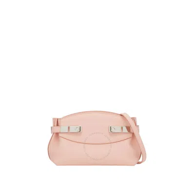 Ferragamo Desconstructed Cossbody Bag In Pink