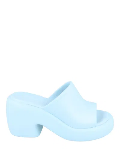 Ferragamo Deva Sandals In Blue