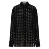 Ferragamo Black Shirts In Black