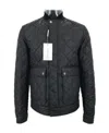 Ferragamo Diamond Quilted Quilted Cotton Suit In Black