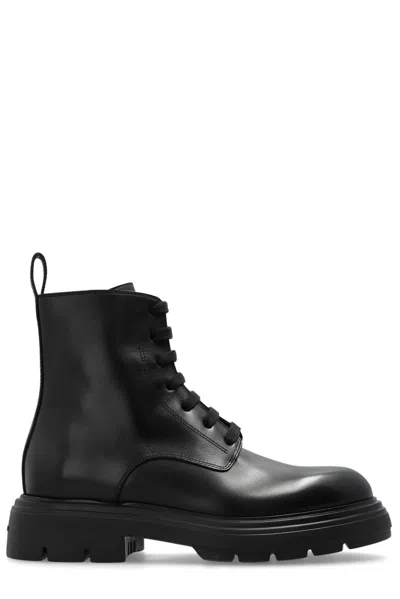 Ferragamo Dionne Ankle Boots In Nero