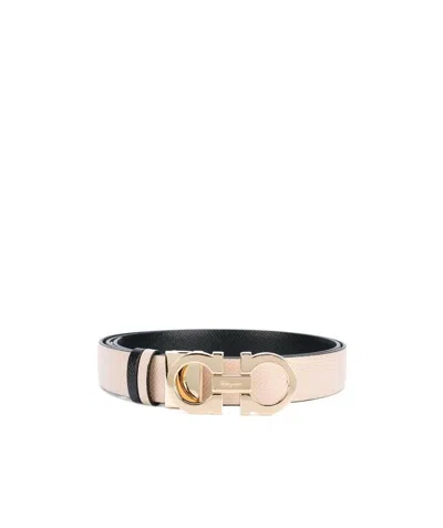 Ferragamo Donna Logo-plaque Reversible Belt