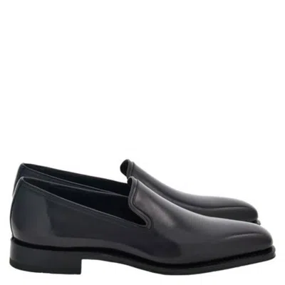 Ferragamo Dorio Leather Slip-on Loafers In Multi