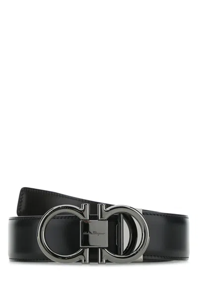 FERRAGAMO DOUBLE ADJUS 679938694531 NEROHICKORY