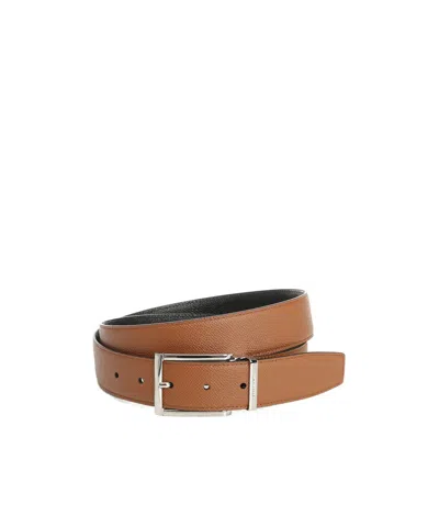FERRAGAMO DOUBLE ADJUS REVERSIBLE RECTANGULAR BUCKLE