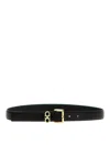 Ferragamo Double Belt In Black