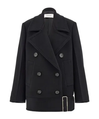 FERRAGAMO DOUBLE-BREASTED COAT