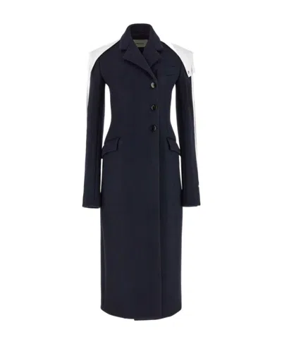 FERRAGAMO DOUBLE-BREASTED WOOL COAT