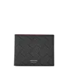 Ferragamo Double-fold Wallet In Black