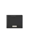Ferragamo Double-folded Wallet In Black