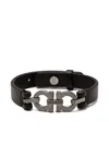 Ferragamo Brown Bracelets In Black