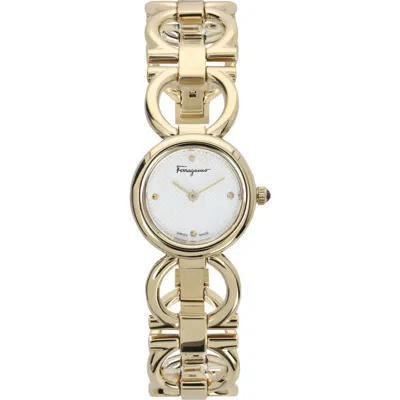 Ferragamo Double Gancini Bracelet Watch, 22.5mm