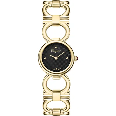 Ferragamo Double Gancini Bracelet Watch, 22.5mm
