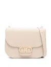 Ferragamo Double Gancini Cross Body Flap Bag