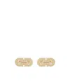 Ferragamo Double Gancini Cufflinks In Gold