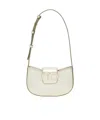 Ferragamo Double Gancini Mini Bag In Neutral