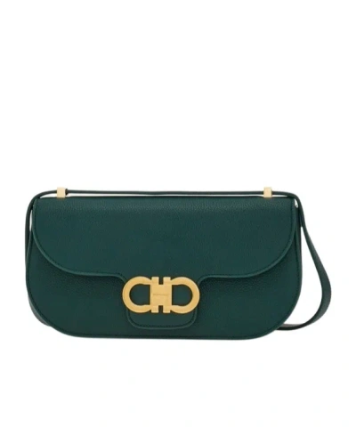 Ferragamo Double Gancini Mini Crossbody Bag