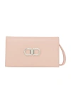 Ferragamo Double Gancini Mini Bag In White