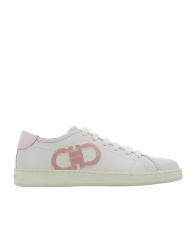 FERRAGAMO DOUBLE GANCINI SNEAKER