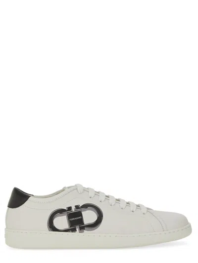FERRAGAMO FERRAGAMO DOUBLE GANCINI SNEAKERS