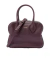 Ferragamo Double Handle Tote Bag In Brown