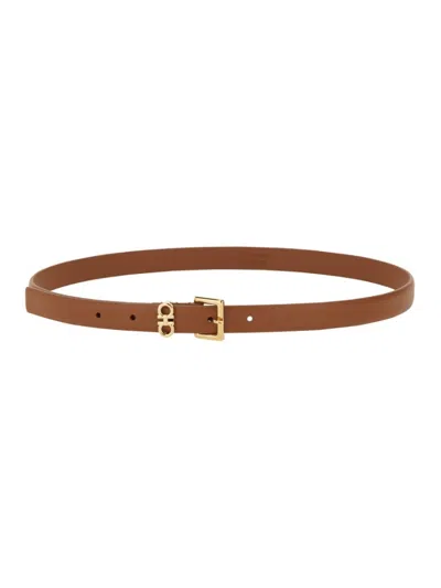 FERRAGAMO DOUBLE "HOOKS" BELT