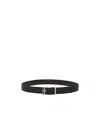 Ferragamo Double-sided Adjustable Belt In Black