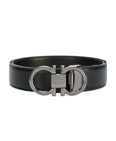 Ferragamo Belts In Black