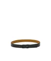 Ferragamo Reversible Gancini Belt In Black