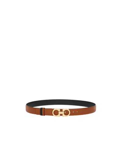 FERRAGAMO SALVATORE FERRAGAMO GANCINI BUCKLE REVERSIBLE BELT