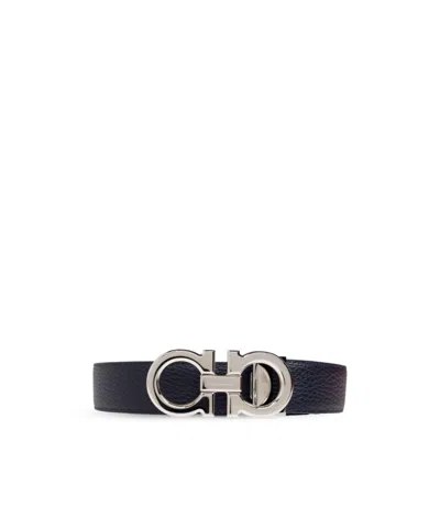 FERRAGAMO GANCINI-PLAQUE BELT