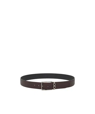 FERRAGAMO FERRAGAMO REVERSIBLE GANCINI BELT