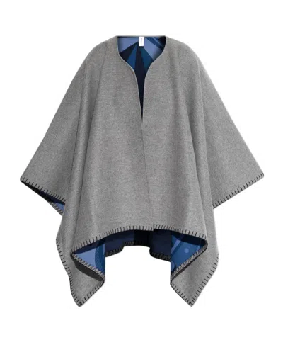 FERRAGAMO DOUBLE-SIDED CLOAK