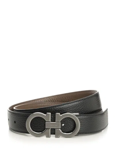 Ferragamo Double/adjus Belt Belts Black