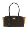 Ferragamo Double-handle Handbag In Pattern
