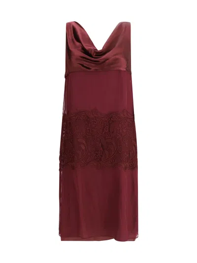 FERRAGAMO DRAPED DRESS