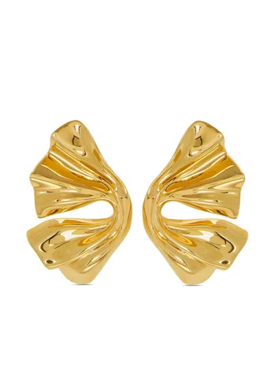FERRAGAMO DRAPED EARRINGS