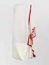 Ferragamo Asymmetrical Draped Midi Dress
