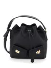 Ferragamo Drawstring Minibag 19,0x11,5x19,5