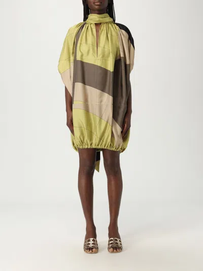 Ferragamo Dress  Woman Color Acid Green