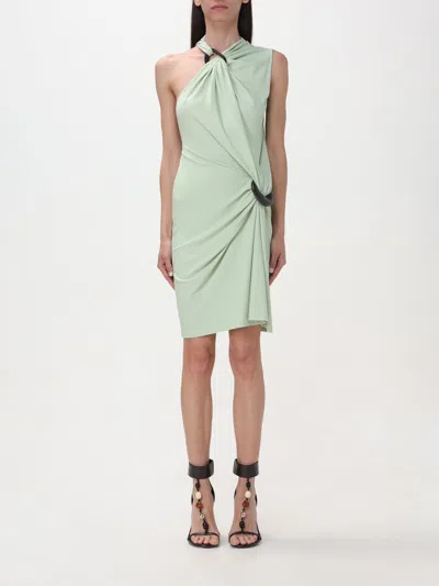 Ferragamo Dress  Woman In Green