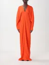 FERRAGAMO 连衣裙 FERRAGAMO 女士 颜色 橙色,407026004